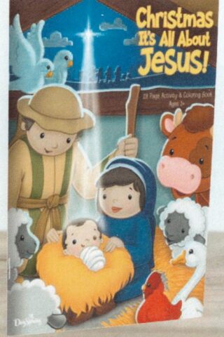 0081983659263 Christmas Is All About Jesus Activity Book
