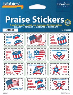 084371582044 Patriotic Praise Stickers