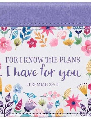 1220000137370 For I Know The Plans I Have For You Faux Leather Checkbook Jeremiah 29:11