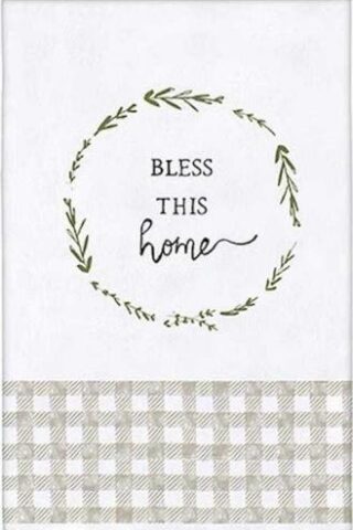 195002124578 Bless This Home Tea Towel