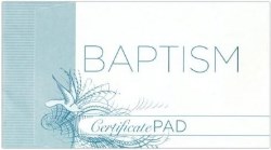 634337782874 Certificate Of Baptism Pad