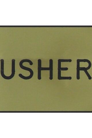788200450466 Usher Engraved Magnetic Badge