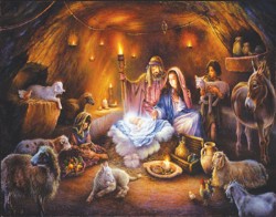 871241007079 No Room At The Inn Traditional Advent Calendar