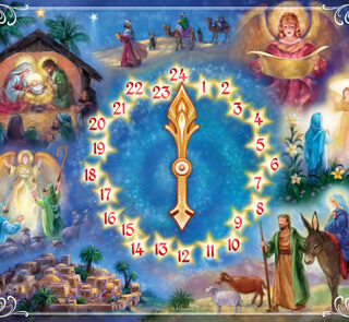871241007345 Journey To Bethlehem Spinner Advent Calender