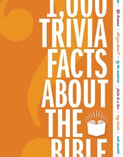 9780310151524 1000 Trivia Facts About The Bible