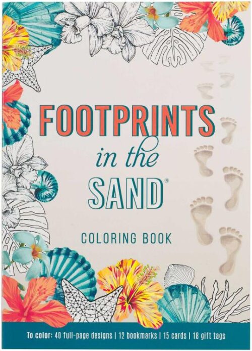 9780638000399 Footprints In The Sand Coloring Books