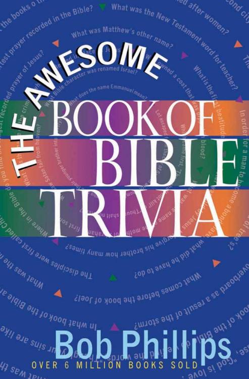 9780736912600 Awesome Book Of Bible Trivia (Reprinted)