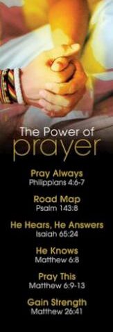 9780805468441 Power Of Prayer Youth Bookmarks