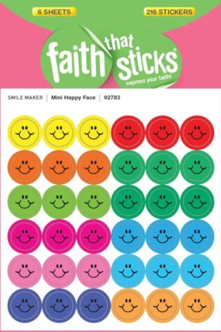 9781414392783 Mini Happy Faces Stickers
