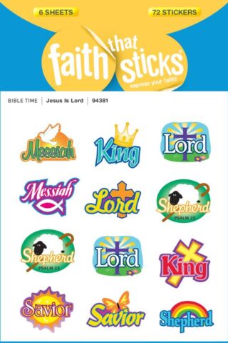 9781414394381 Jesus Is Lord Stickers