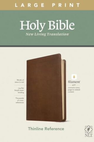 9781496444882 Large Print Thinline Reference Bible Filament Enabled Edition