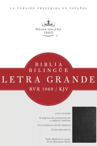 9781586409470 RVR 1960 KJV Bilingual Bible Large Print