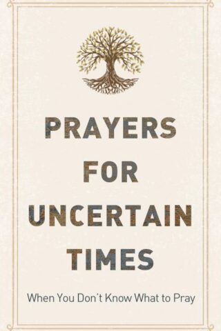 9781636094823 Prayers For Uncertain Times: When You Dont Know What To Pray