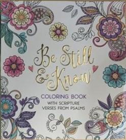9781642724660 Be Still Coloring Book