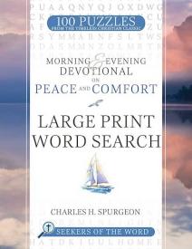 9798887690179 Morning And Evening Devotional On Peace And Comfort Large Print Word Search