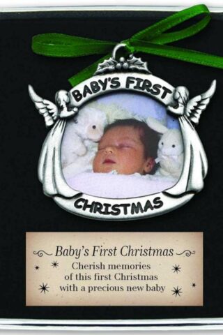 785525064118 Babys 1st Christmas Photo Frame (Ornament)