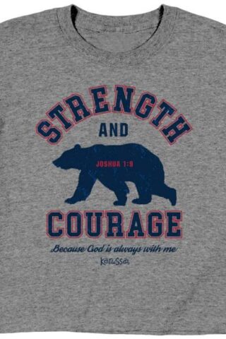 612978577998 Strength And Courage (Large T-Shirt)