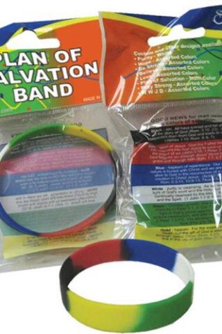 788200873012 Plan Of Salvation Band Pack Of 25 (Bracelet/Wristband)