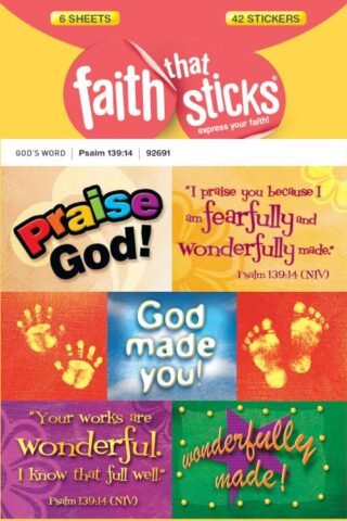9781414392691 Psalm 139:14 Stickers