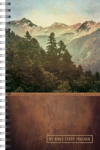 9781636097534 My Bible Study Tracker Leather Forest