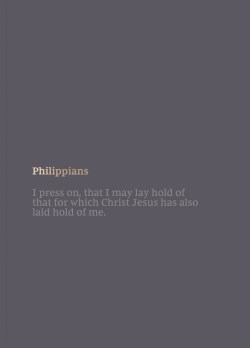 9780785236283 Bible Journal Philippians Comfort Print